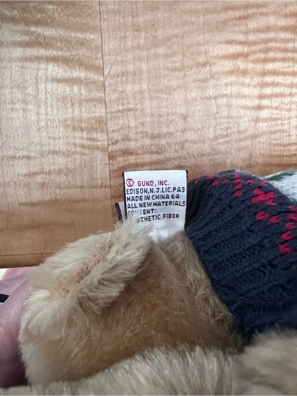 Gund limited edition 100 year bear